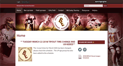 Desktop Screenshot of bramptonlacrosse.ca